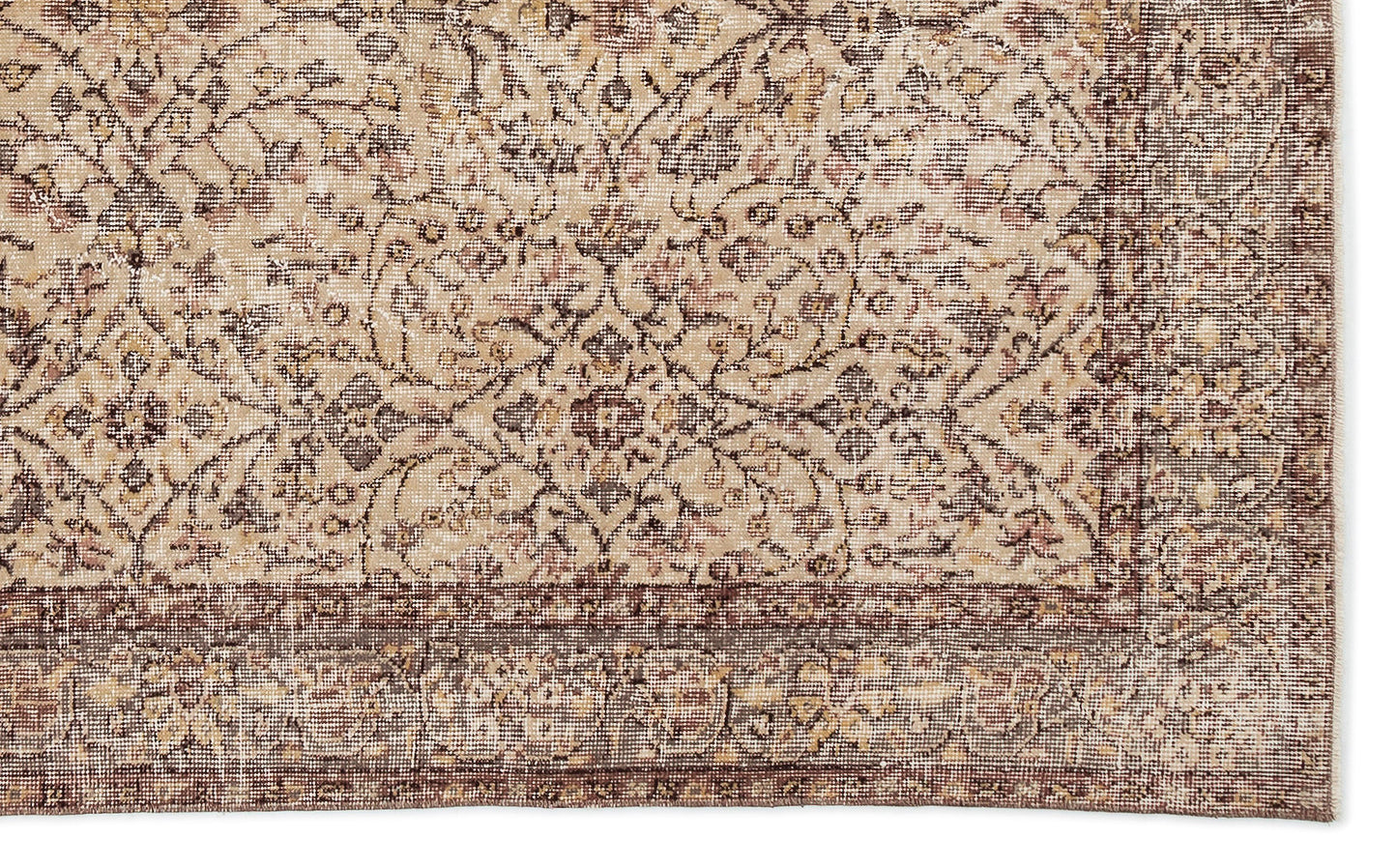 Kepea - Vintage Floral Rug - 5'1 X 8'8