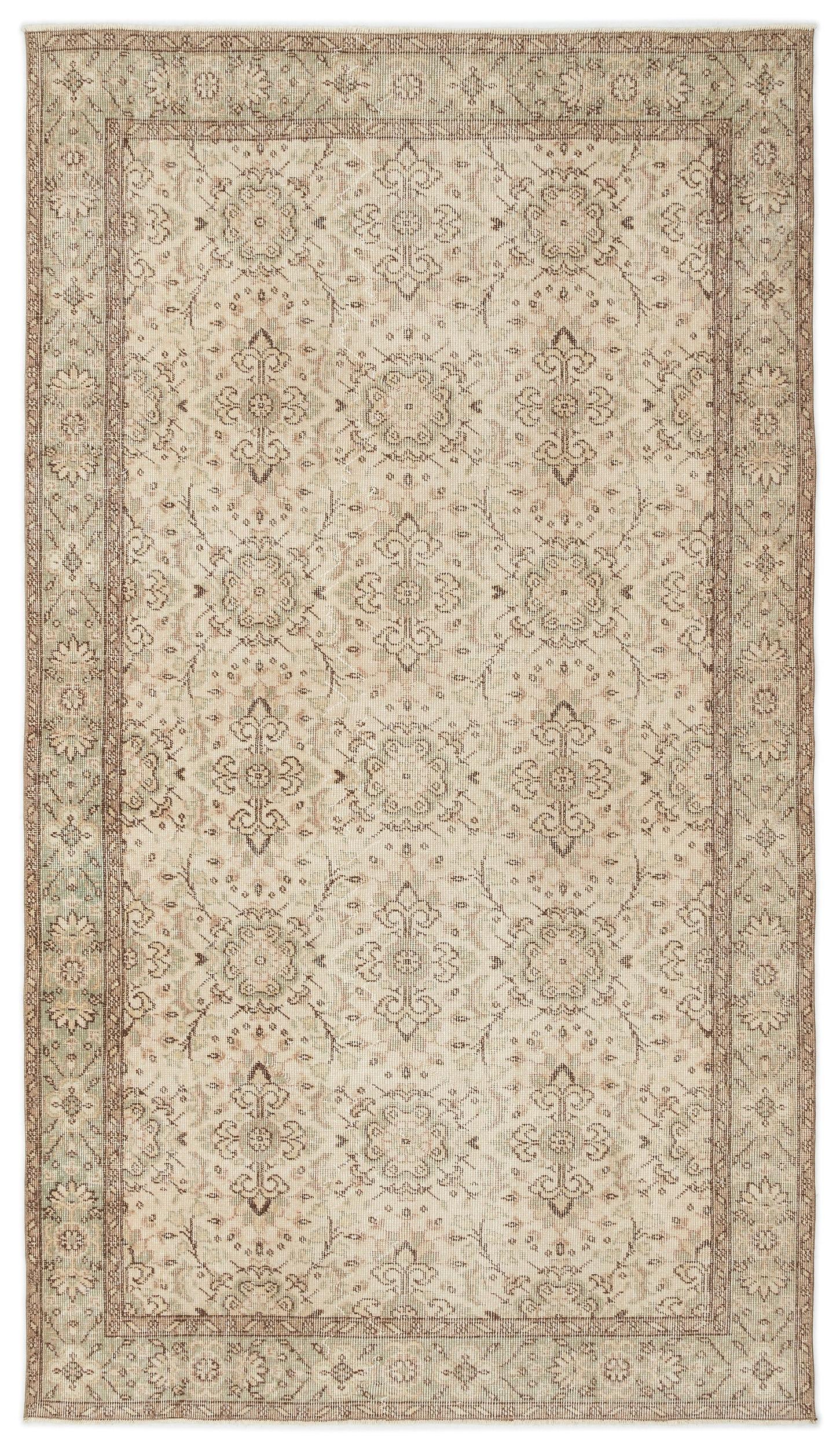 Glela - Vintage Floral Rug - 5'0 X 8'11