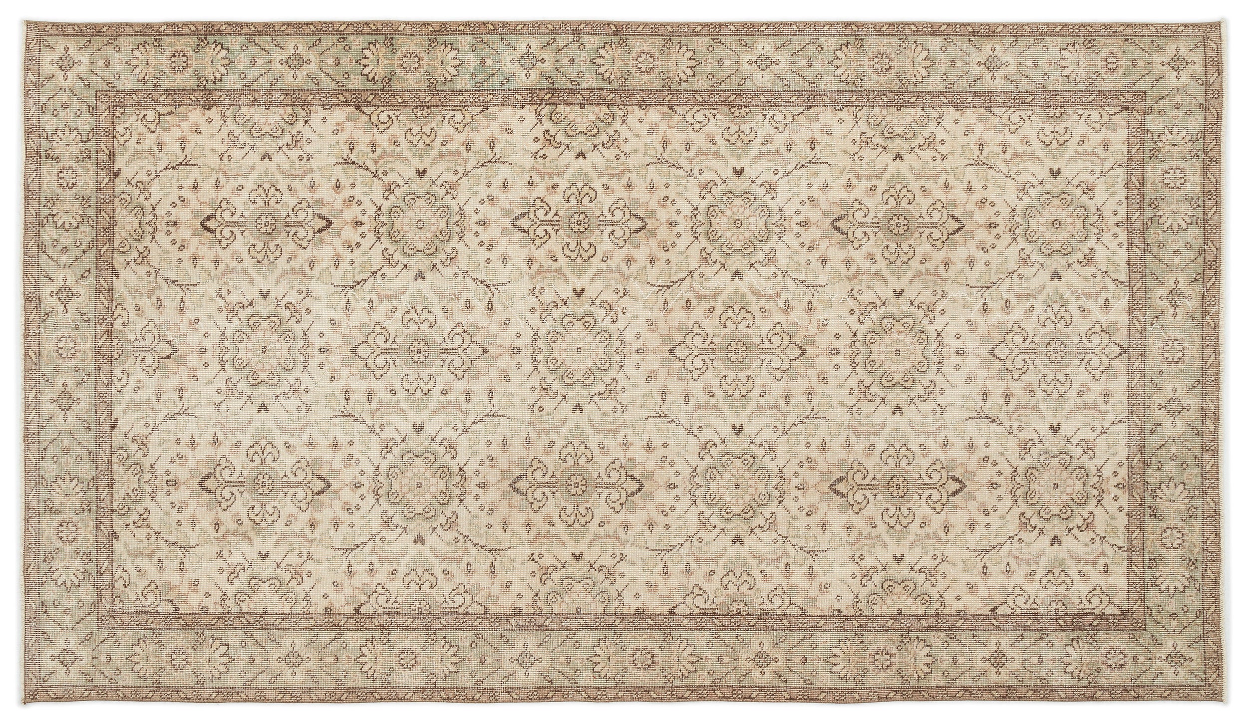 Glela - Vintage Floral Rug - 5'0 X 8'11