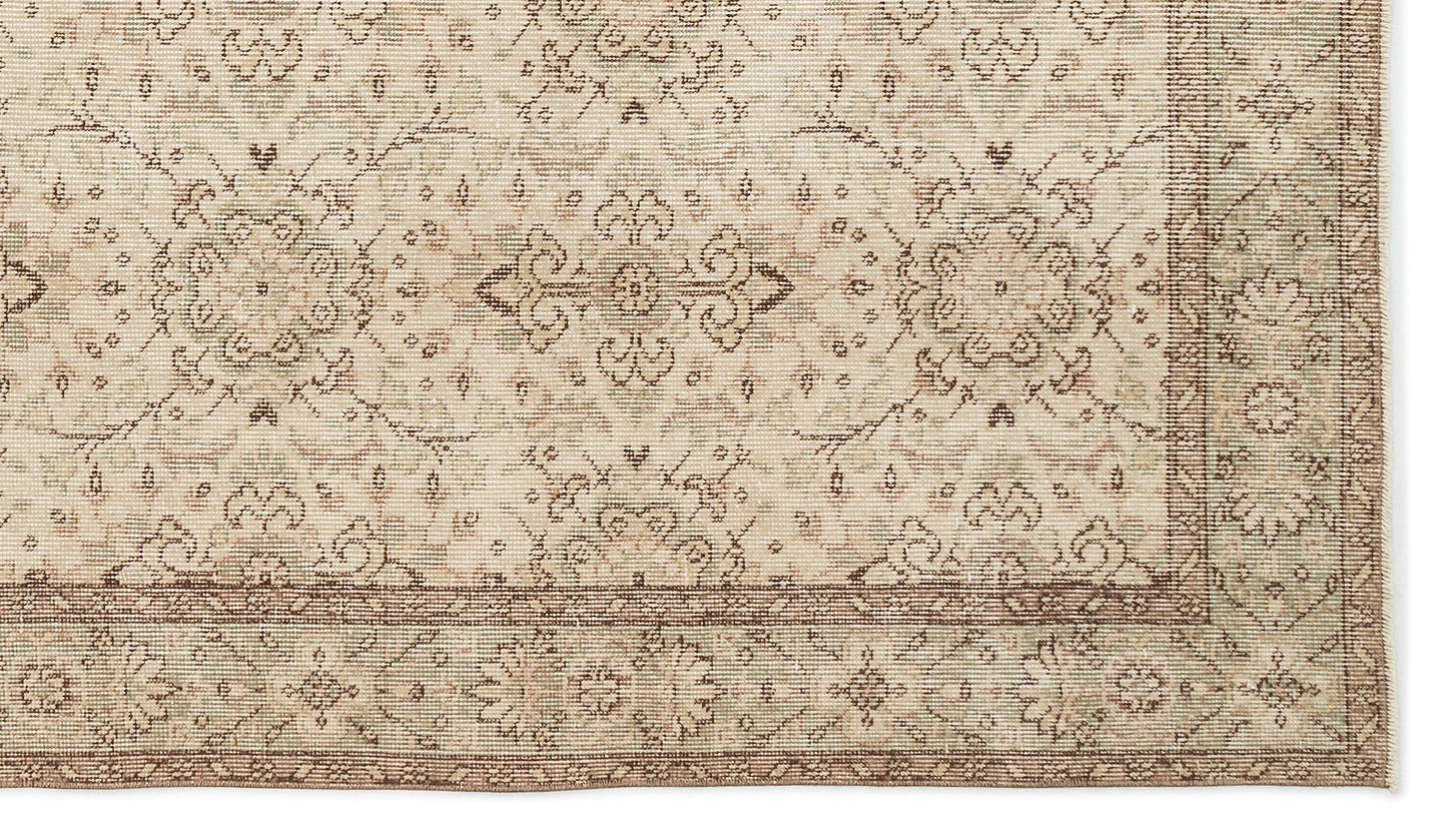 Glela - Vintage Floral Rug - 5'0 X 8'11