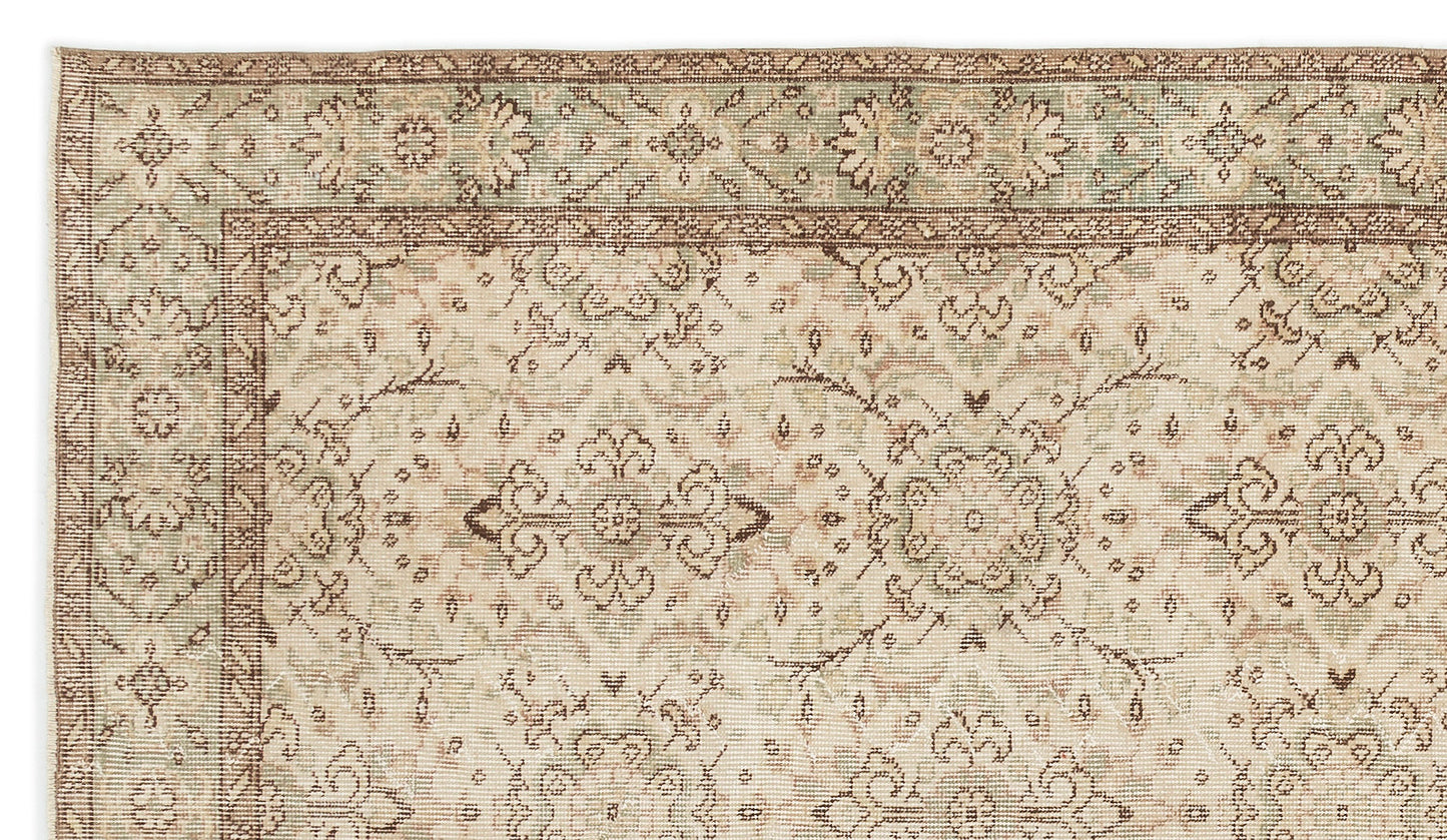 Glela - Vintage Floral Rug - 5'0 X 8'11