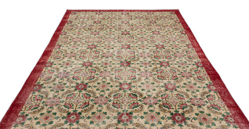 Load image 1 in gallery view. Lasaya - Vintage Floral Rug - 6'7 X 10'6