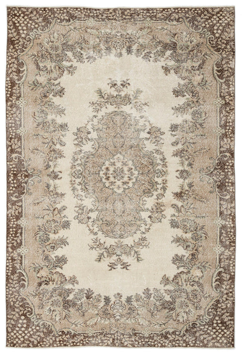 Load image 1 in gallery view. Thois - Vintage Medallion Rug - 6'5 X 9'9