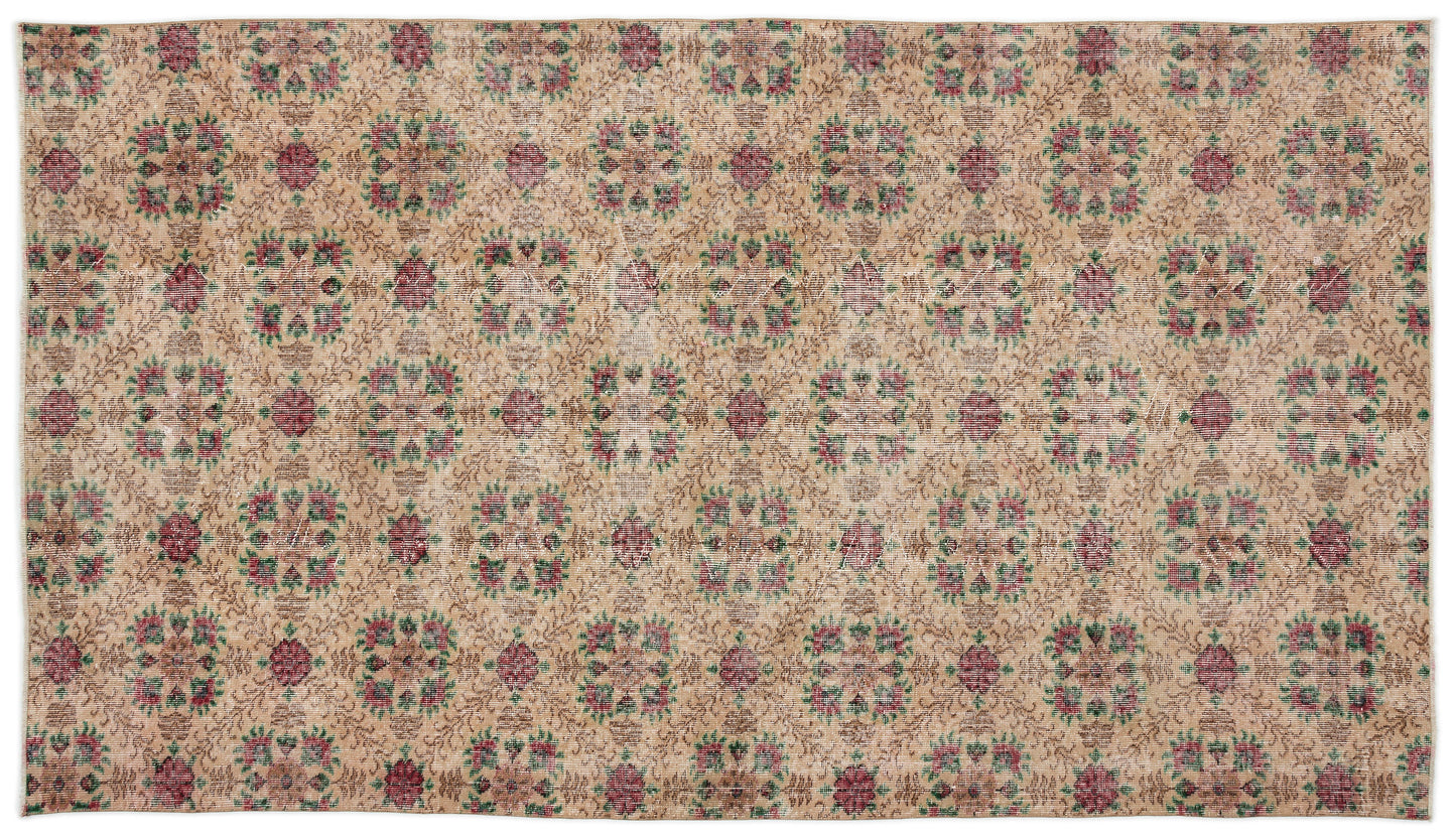 Behaya - Vintage Floral Rug - 5'5 X 9'6