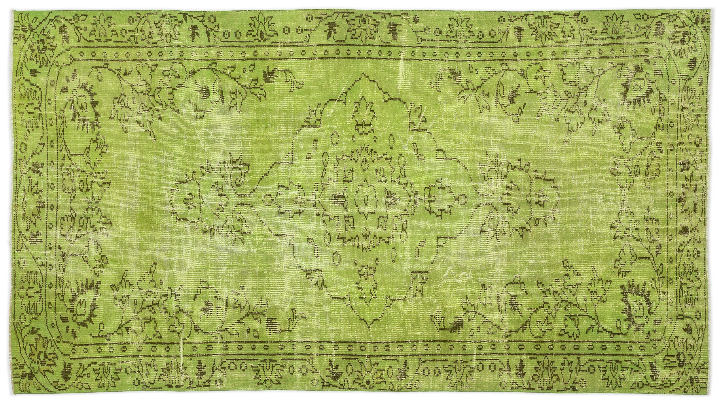 Prota - Vintage Medallion Rug - 4'10 X 8'11