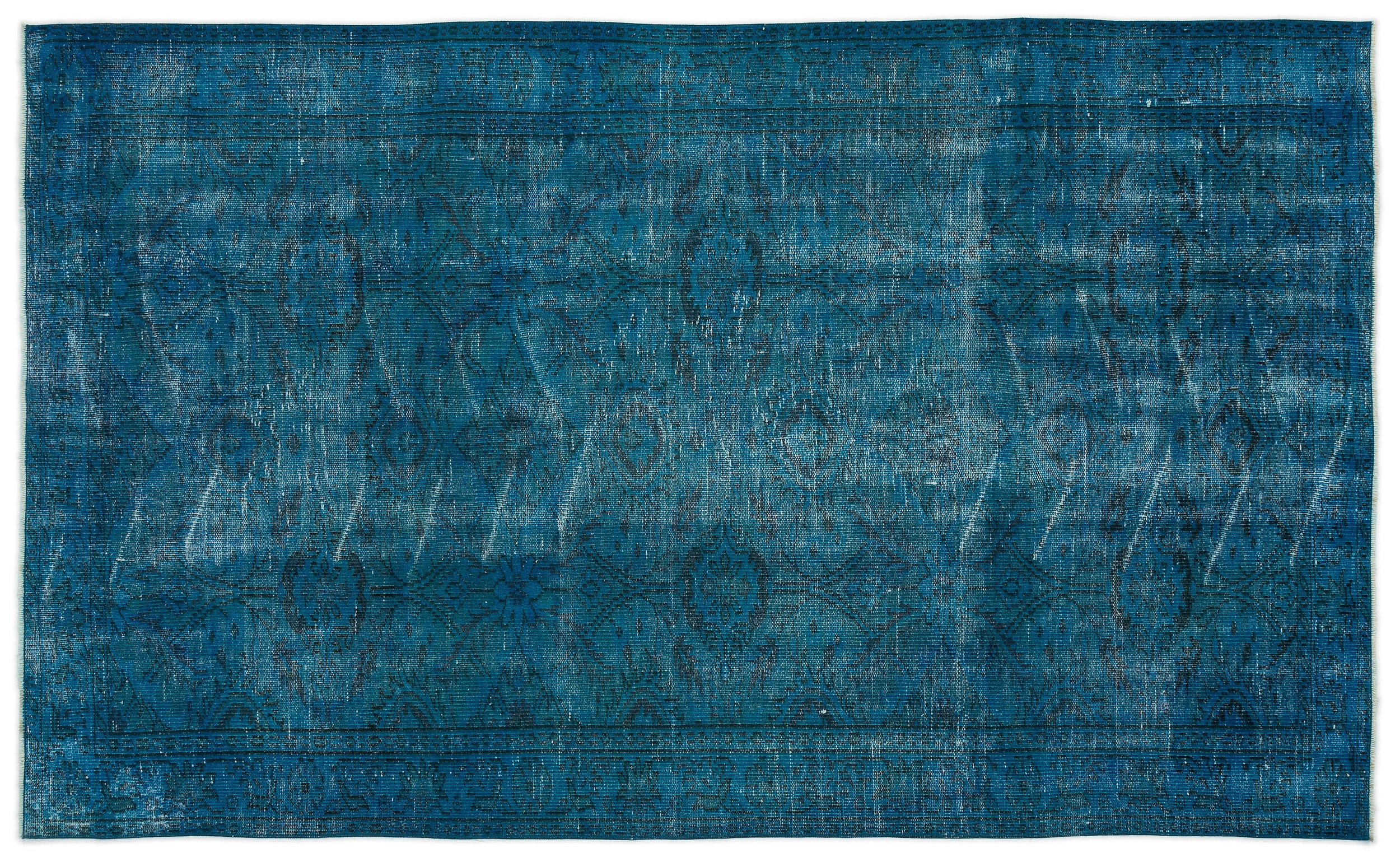 Lavova - Vintage Distressed Rug - 5'3 X 8'9
