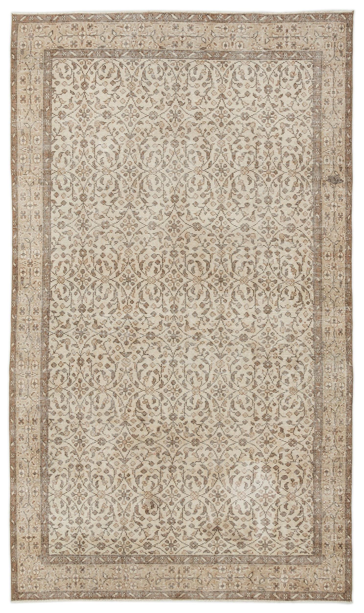 Pavia - Vintage Floral Rug - 5'7 X 9'5