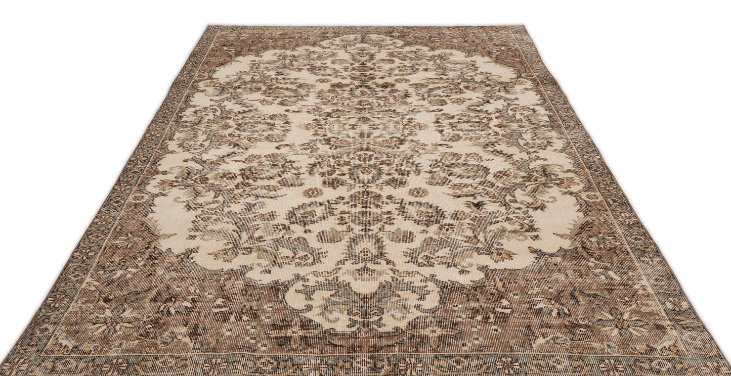 Dakota - Vintage Medallion Rug - 6'4 X 9'9