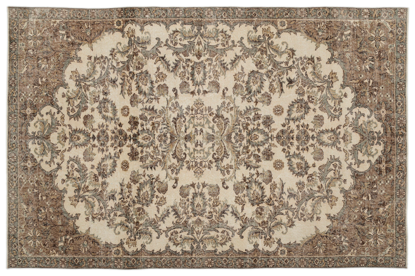 Dakota - Vintage Medallion Rug - 6'4 X 9'9