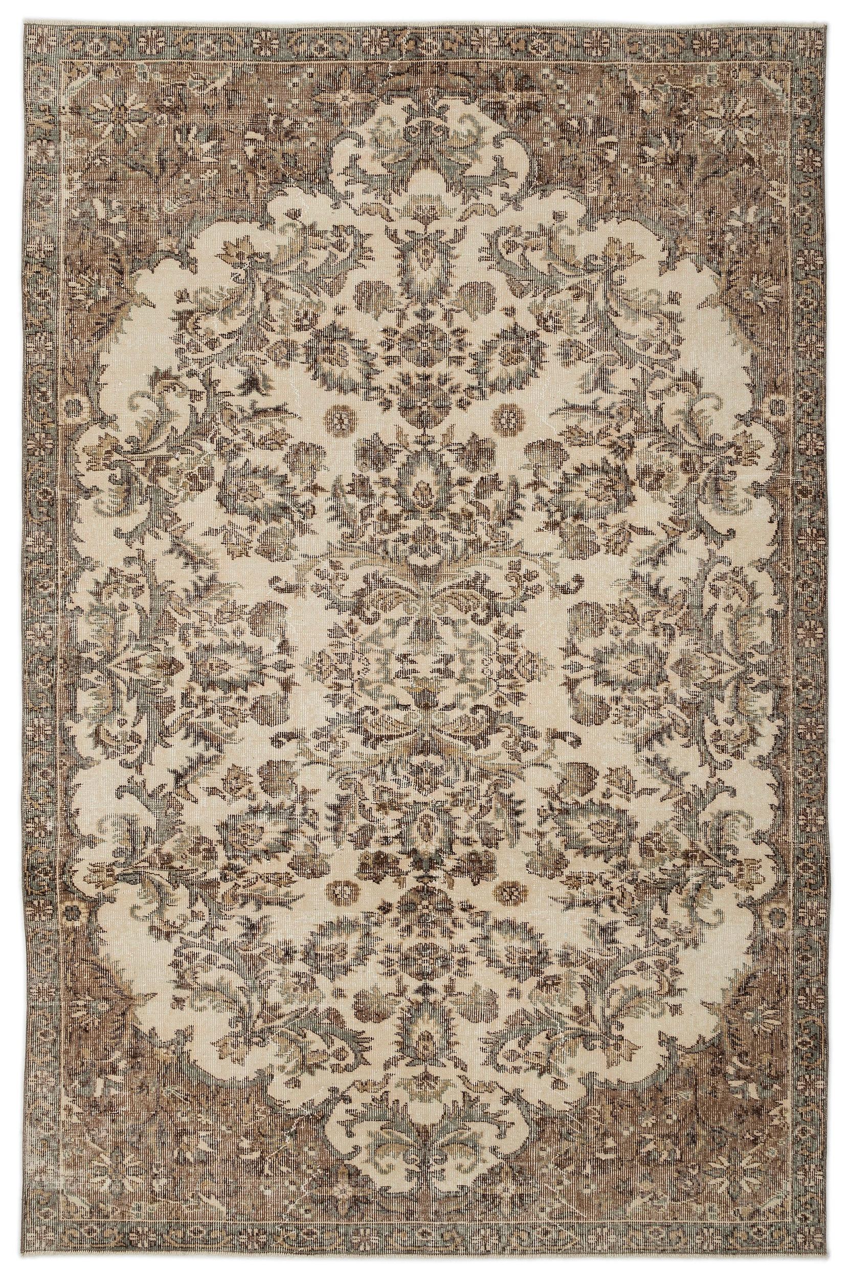 Dakota - Vintage Medallion Rug - 6'4 X 9'9