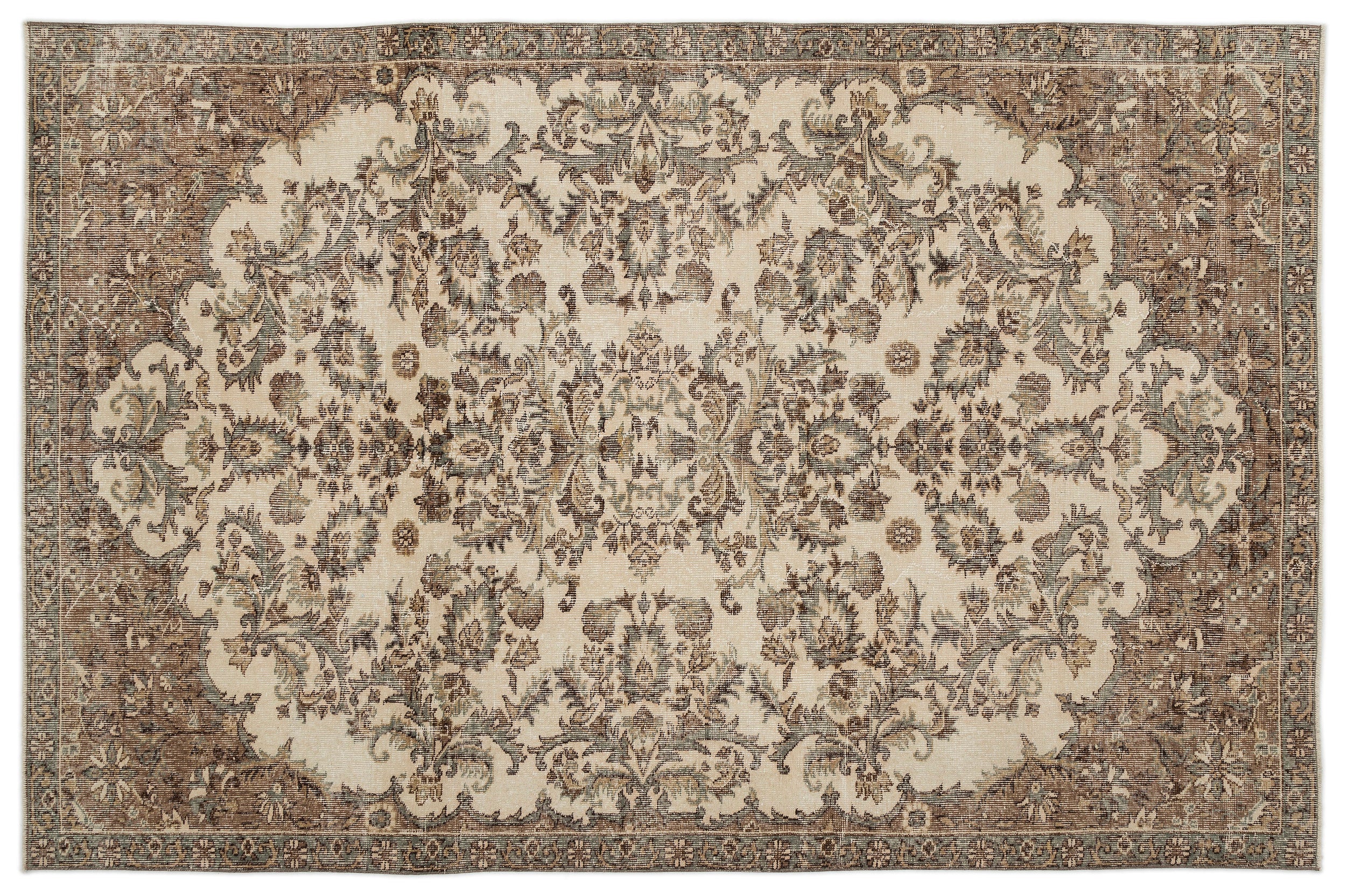 Dakota - Vintage Medallion Rug - 6'4 X 9'9