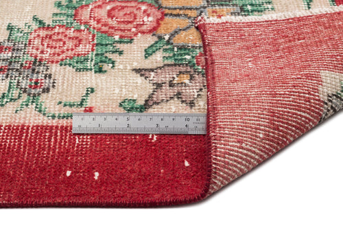 Load image 1 in gallery view. Rigaya - Vintage Floral Rug - 6'8 X 10'2