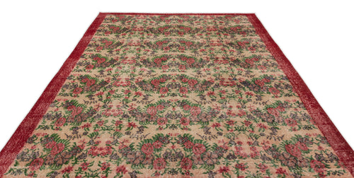 Load image 1 in gallery view. Seusa - Vintage Floral Rug - 7'0 X 10'3
