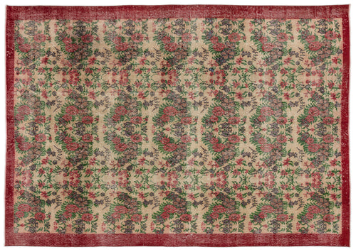 Load image 1 in gallery view. Seusa - Vintage Floral Rug - 7'0 X 10'3