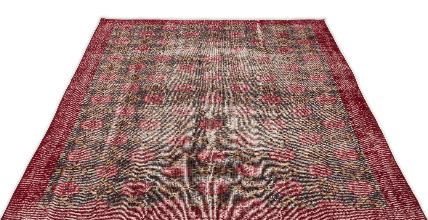 Cupona - Vintage Floral Rug - 5'5 X 8'5