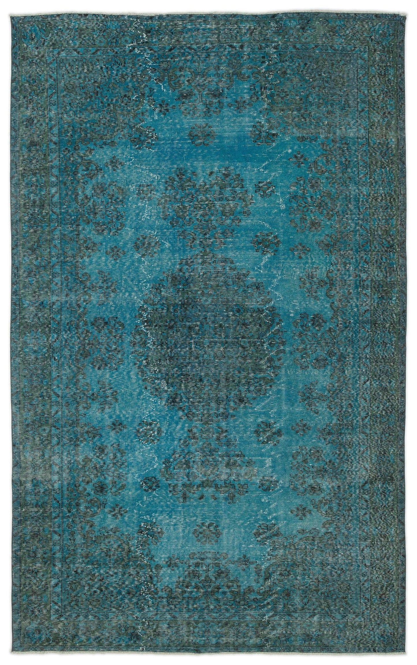Froamasa - Vintage Distressed Rug - 5'8 X 9'0