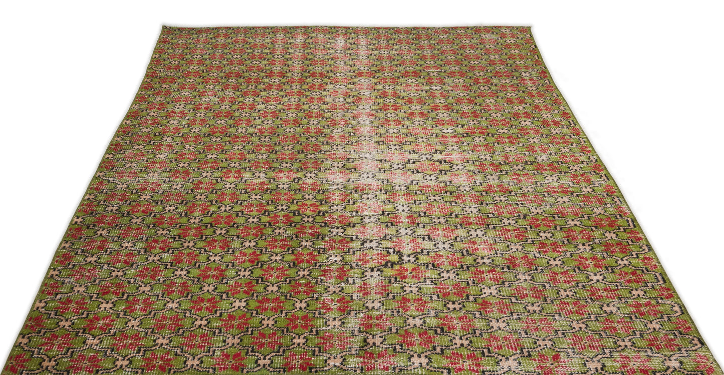 Flais - Vintage Floral Rug - 5'7 X 8'3