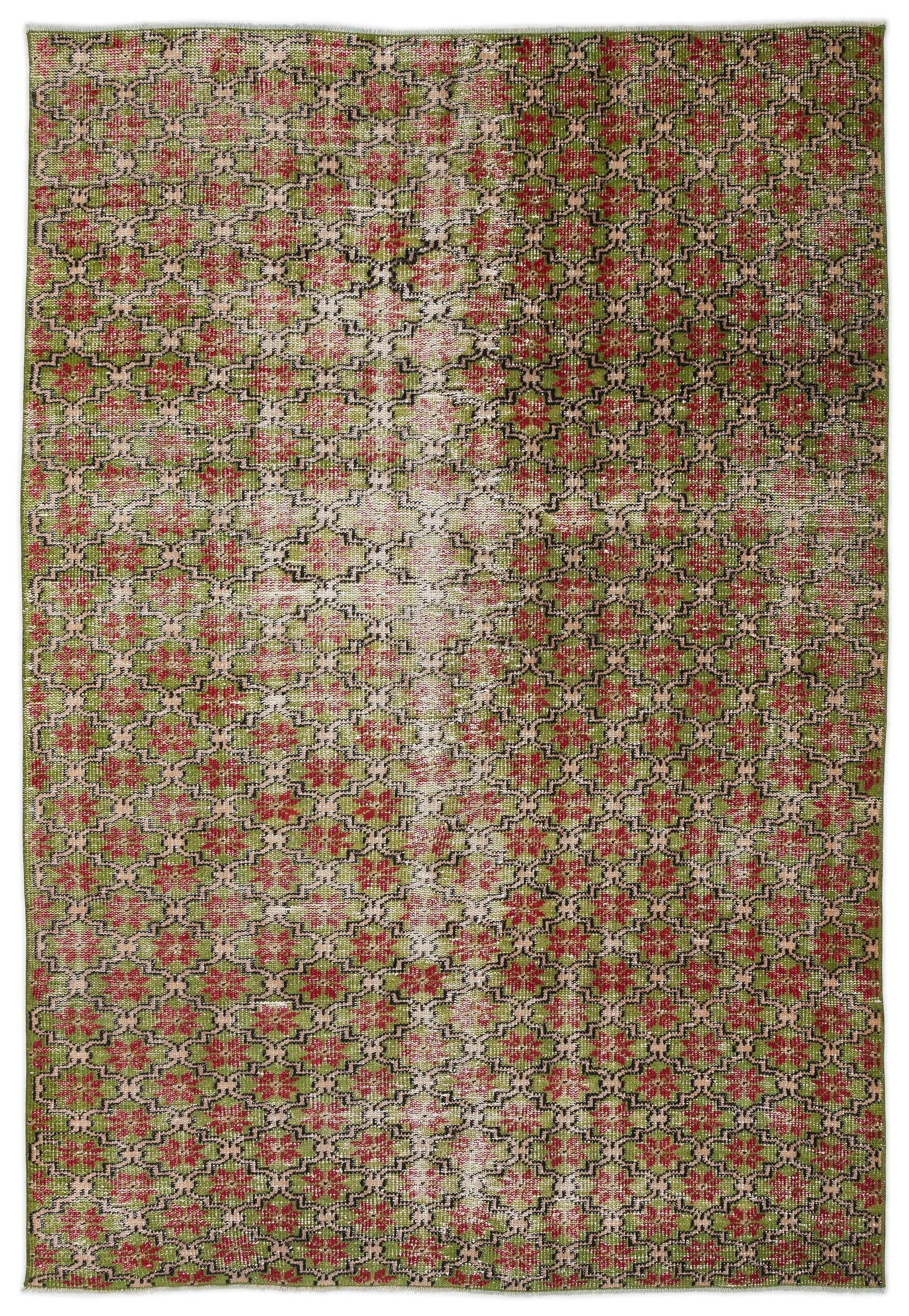 Flais - Vintage Floral Rug - 5'7 X 8'3