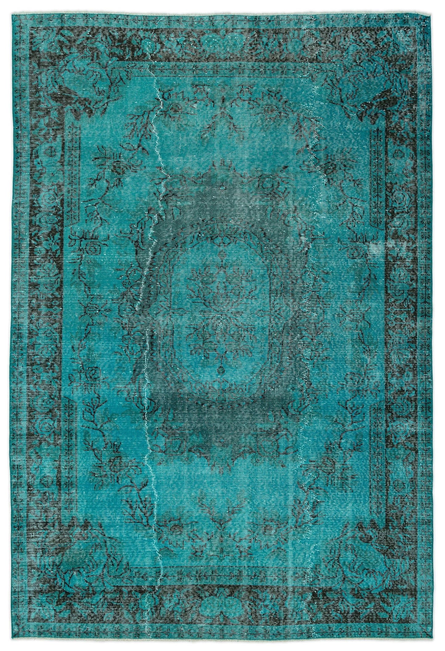 Liariel - Vintage Distressed Rug - 5'10 X 8'8