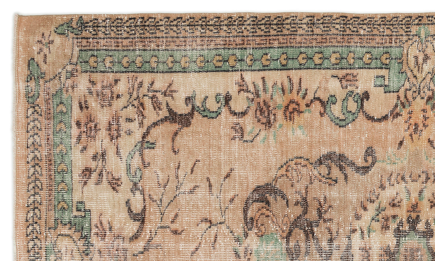 Ravura - Vintage Medallion Rug - 6'2 X 10'7