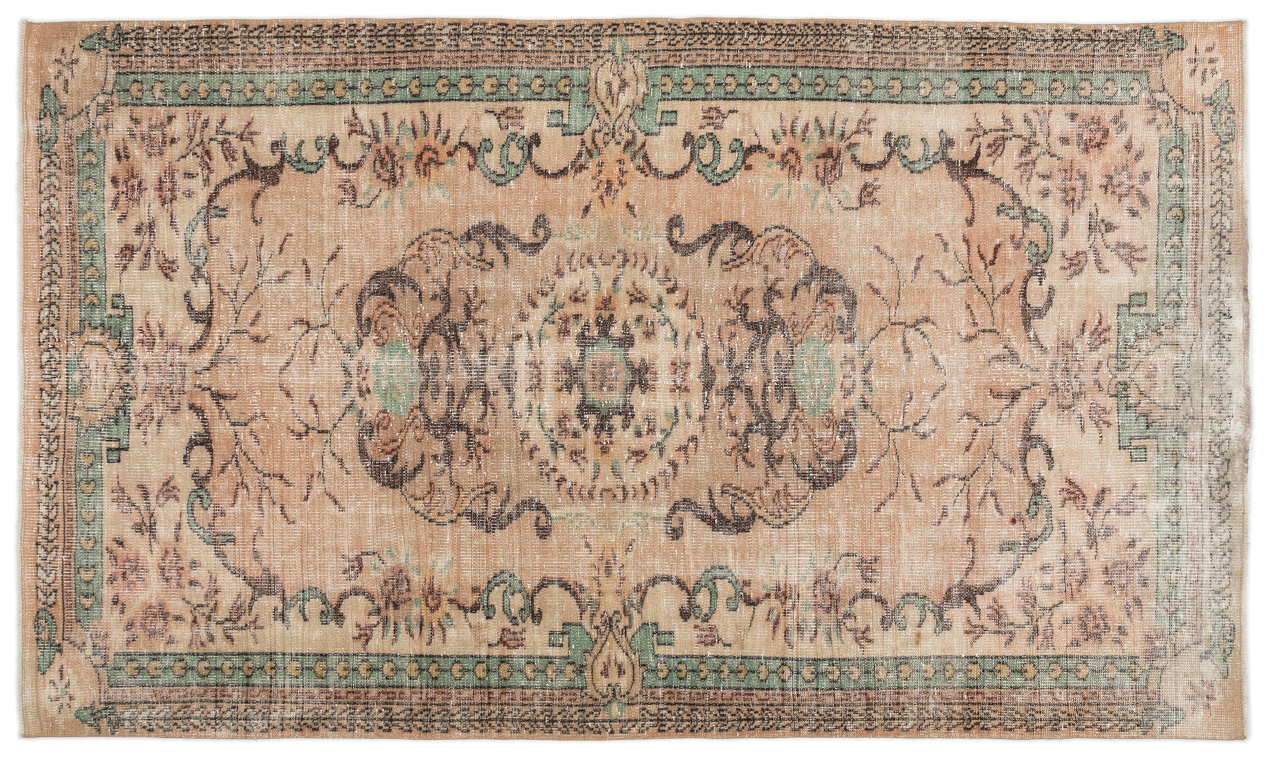 Ravura - Vintage Medallion Rug - 6'2 X 10'7