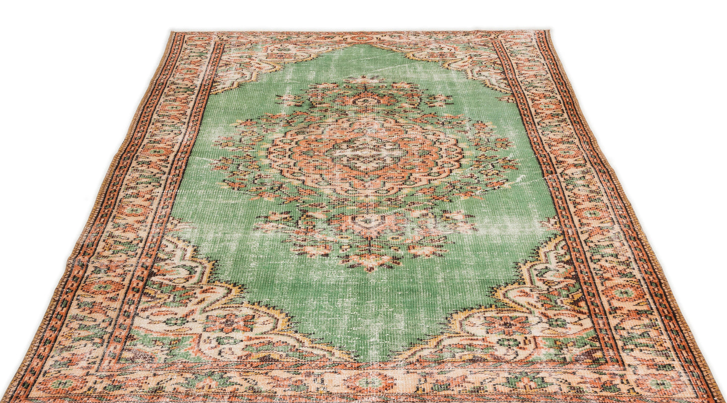 Poveda - Vintage Medallion Rug - 5'11 X 9'3