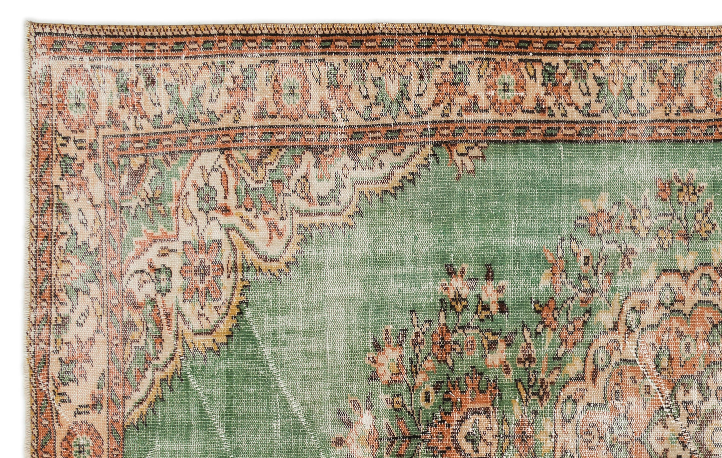 Poveda - Vintage Medallion Rug - 5'11 X 9'3