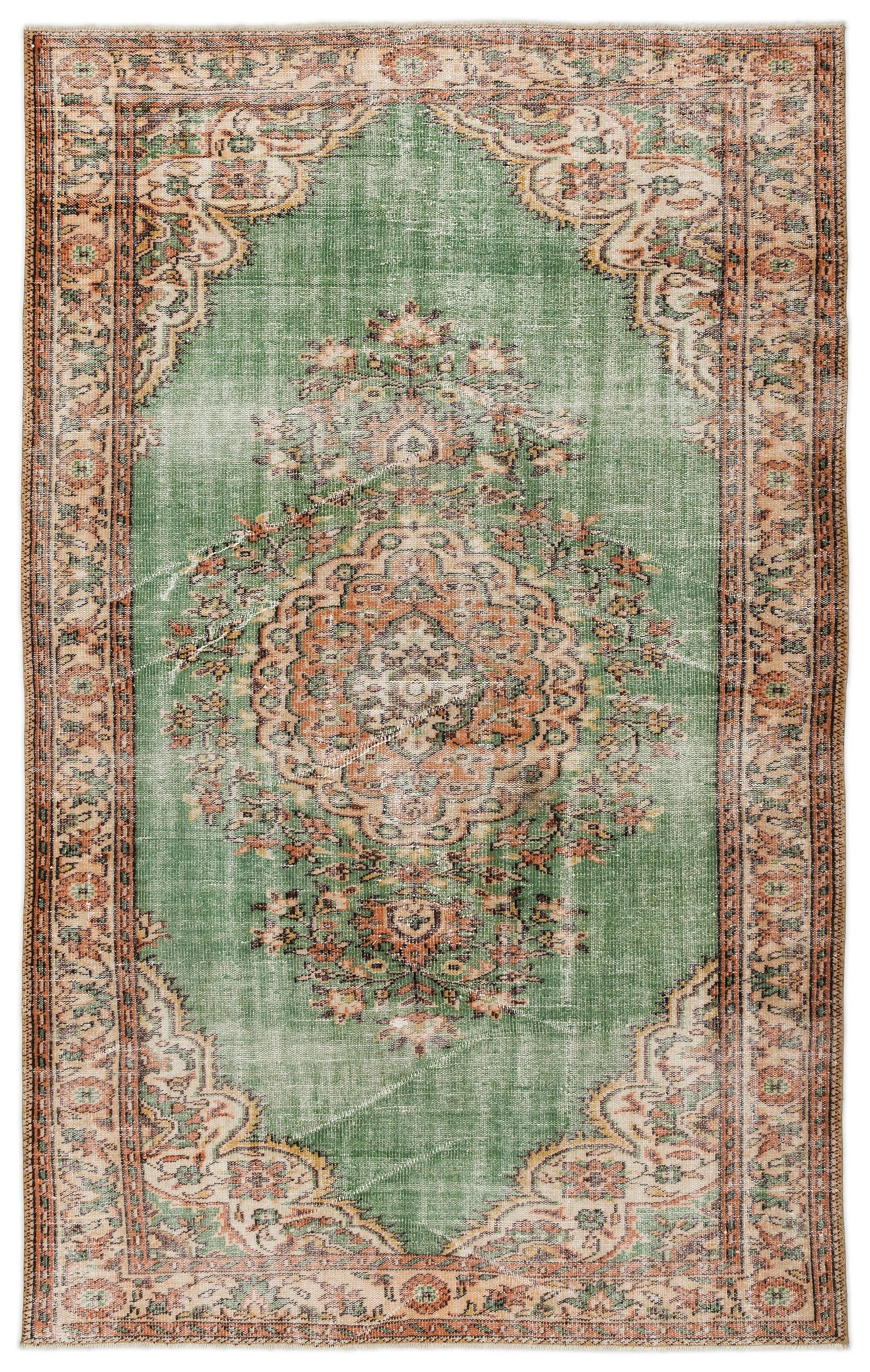 Poveda - Vintage Medallion Rug - 5'11 X 9'3