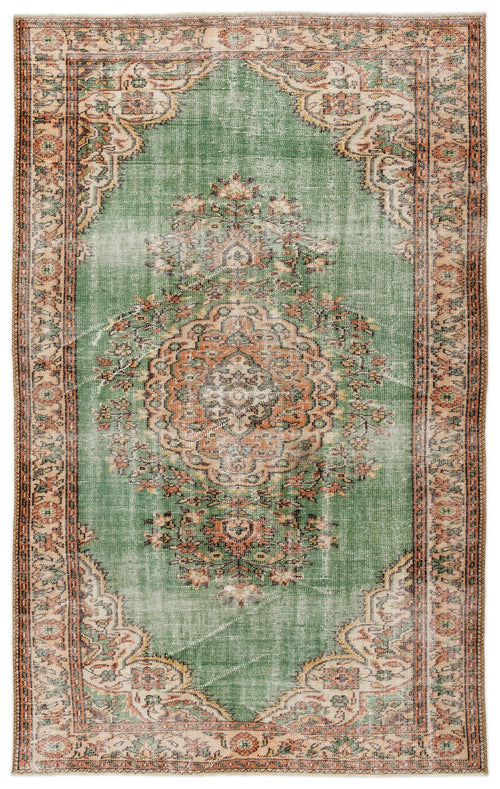 Load image 1 in gallery view. Poveda - Vintage Medallion Rug - 5'11 X 9'3