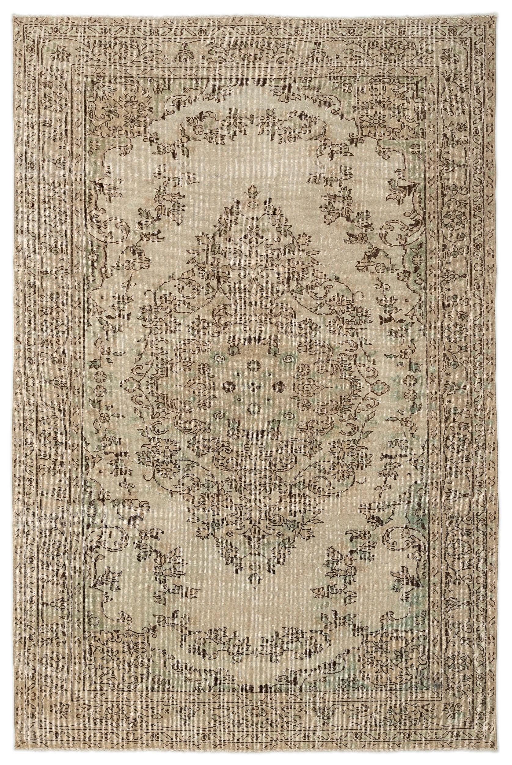 Mamail - Vintage Medallion Rug - 6'4 X 9'7