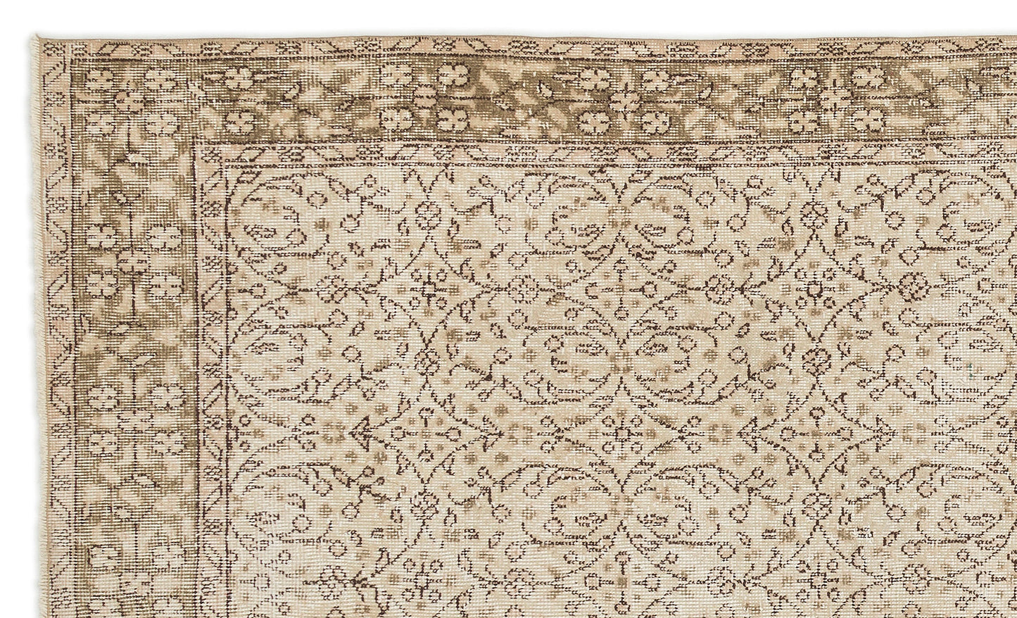Mofean - Vintage Floral Rug - 5'2 X 8'7