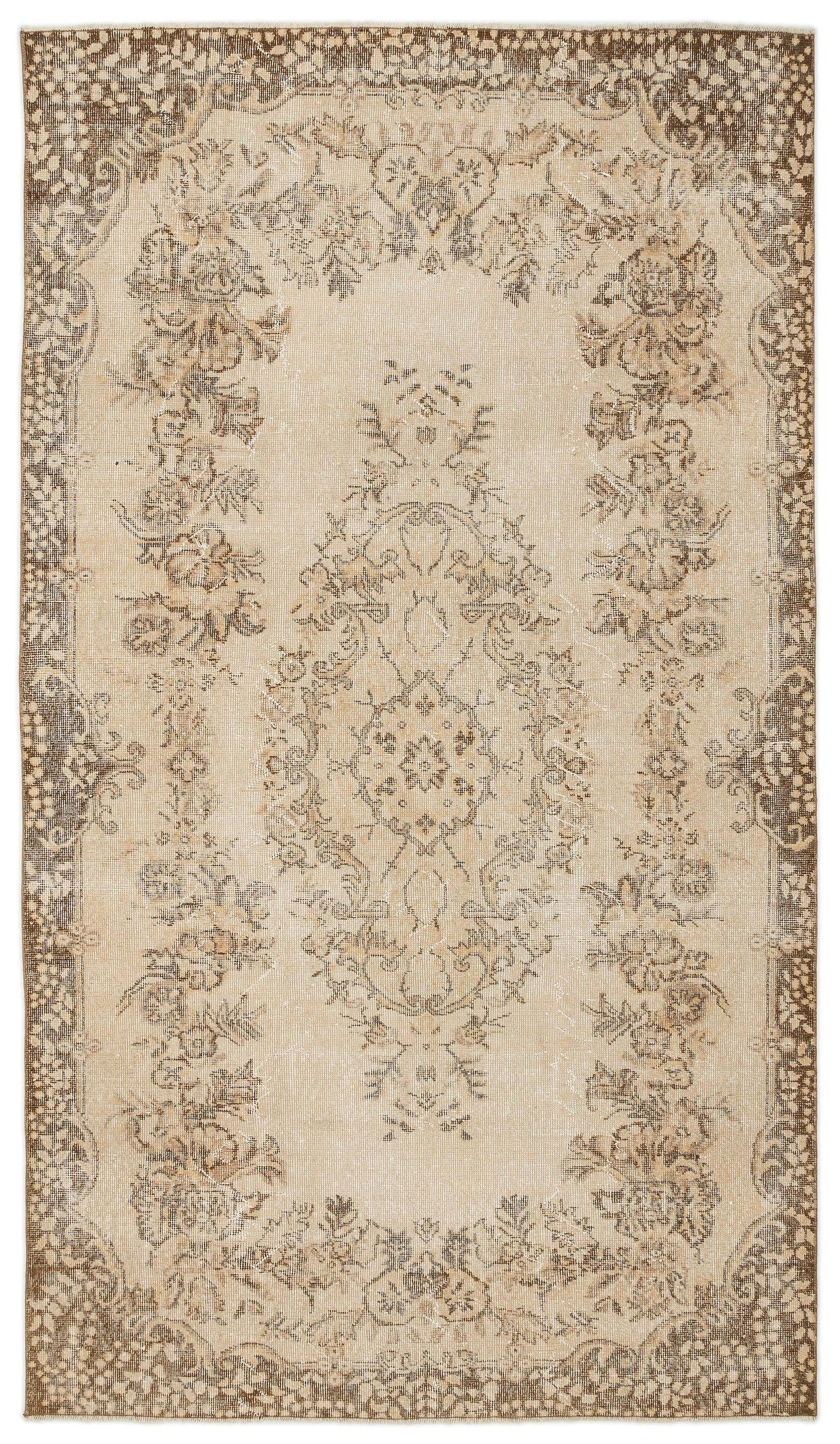 Badean - Vintage Medallion Rug - 5'6 X 9'6