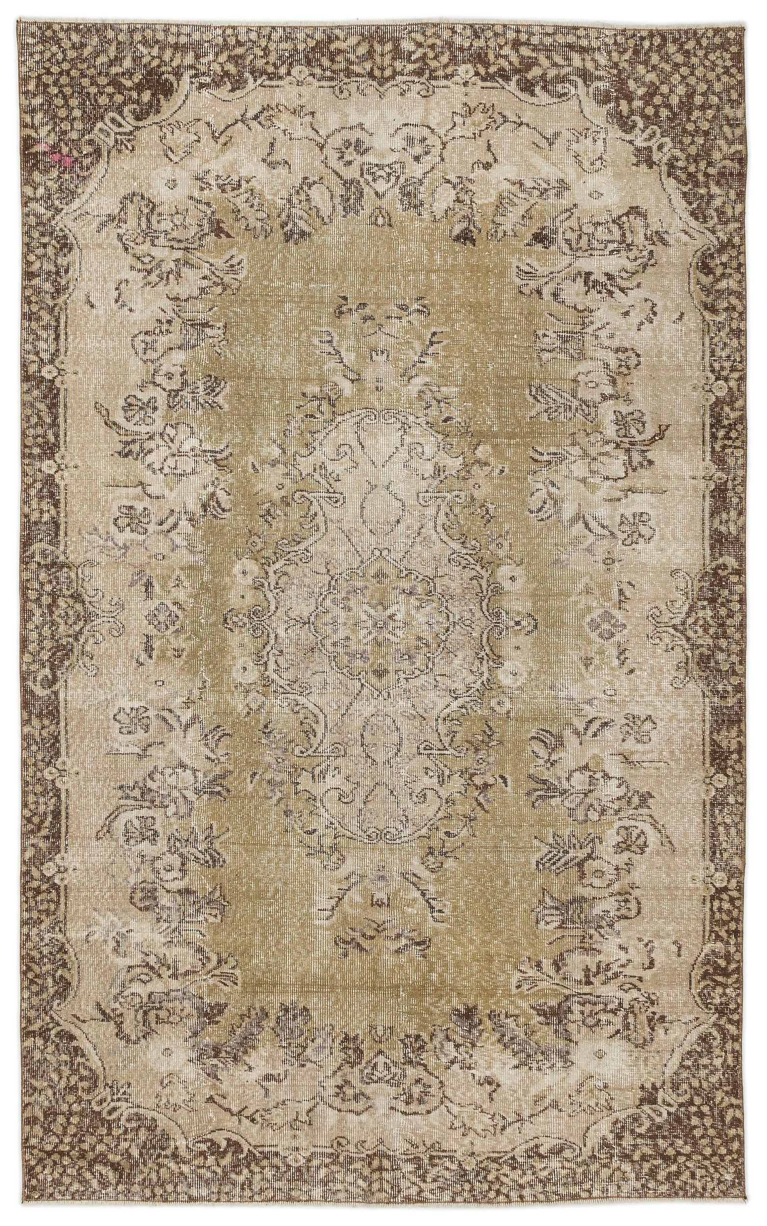 Linisa - Vintage Medallion Rug - 5'6 X 8'8