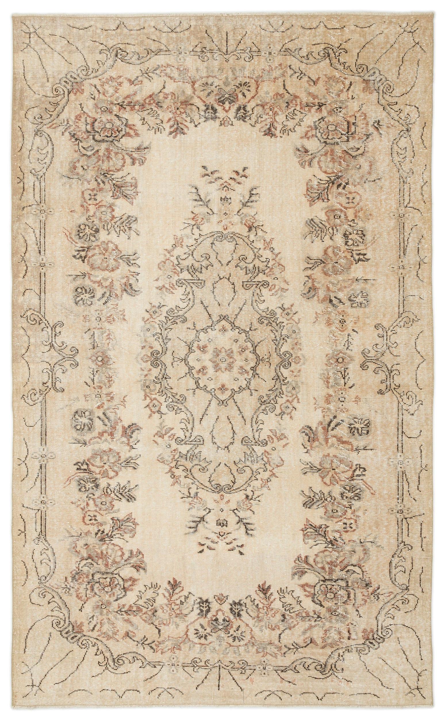 Bopuen - Vintage Medallion Rug - 5'11 X 9'6