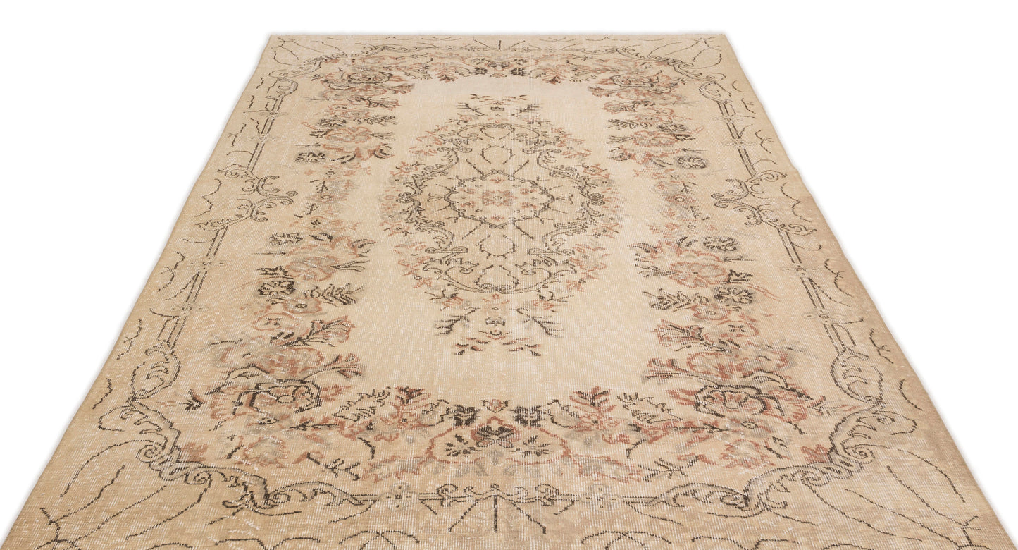 Bopuen - Vintage Medallion Rug - 5'11 X 9'6