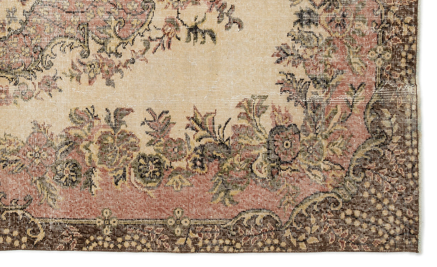 Fradoan - Vintage Medallion Rug - 5'9 X 9'7