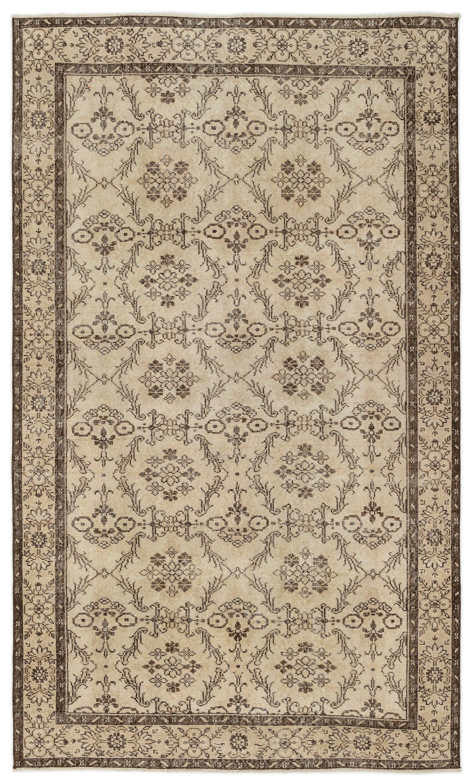 Blora - Vintage Floral Rug - 5'5 X 8'10
