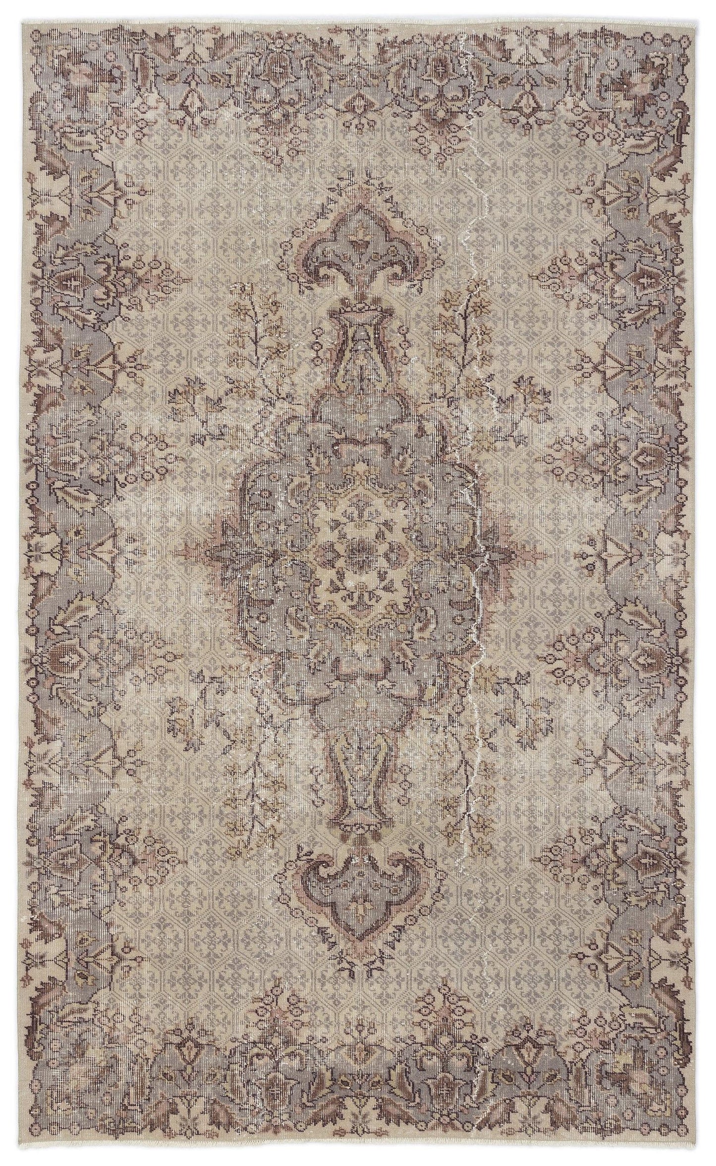 Latiel - Vintage Medallion Rug - 5'3 X 8'10