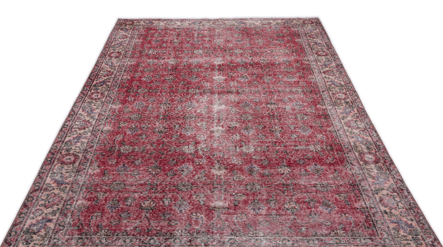 Surios - Vintage Distressed Rug - 5'6 X 9'5