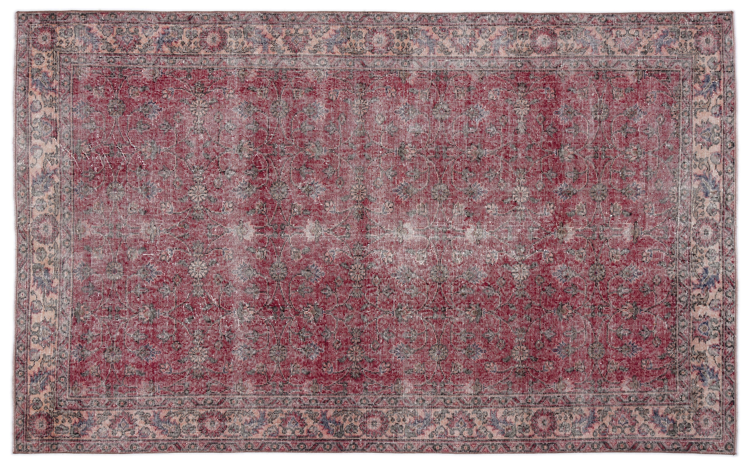 Surios - Vintage Distressed Rug - 5'6 X 9'5
