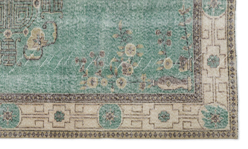 Load image 1 in gallery view. Dagina - Vintage Medallion Rug - 5'1 X 8'7