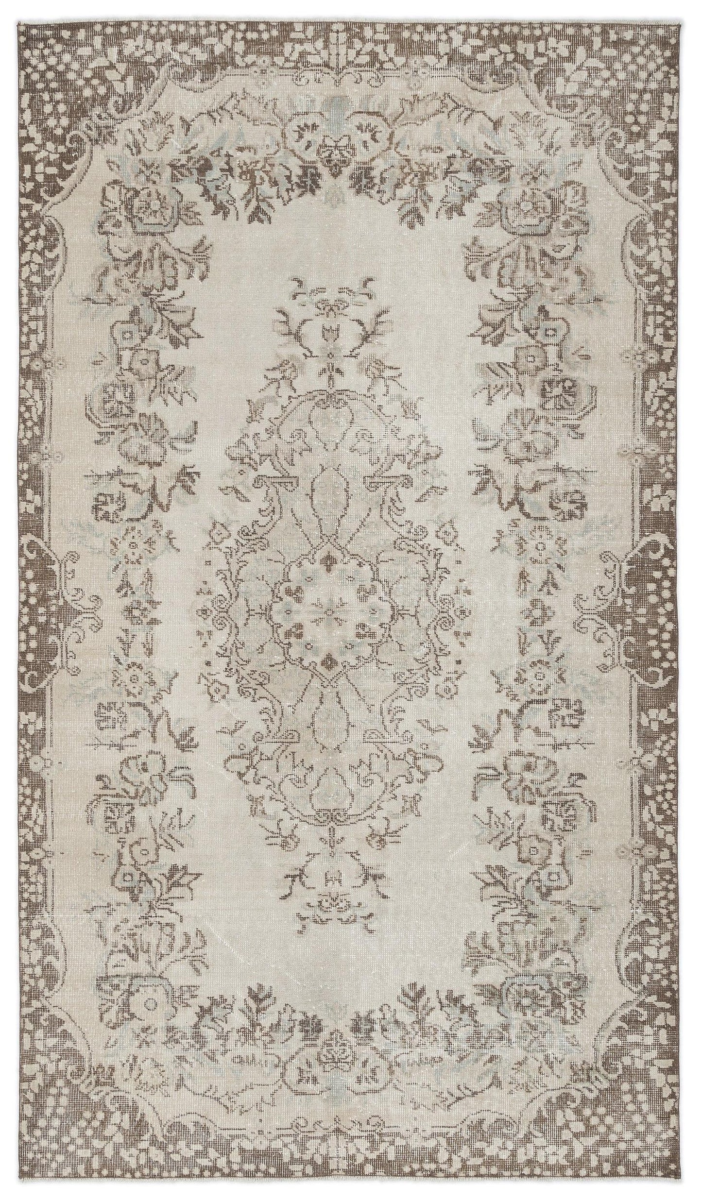 Hesoyn - Vintage Medallion Rug - 5'4 X 9'4