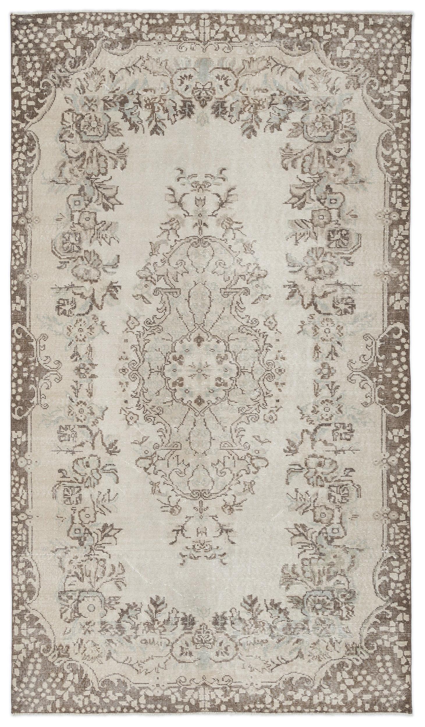 Hesoyn - Vintage Medallion Rug - 5'4 X 9'4