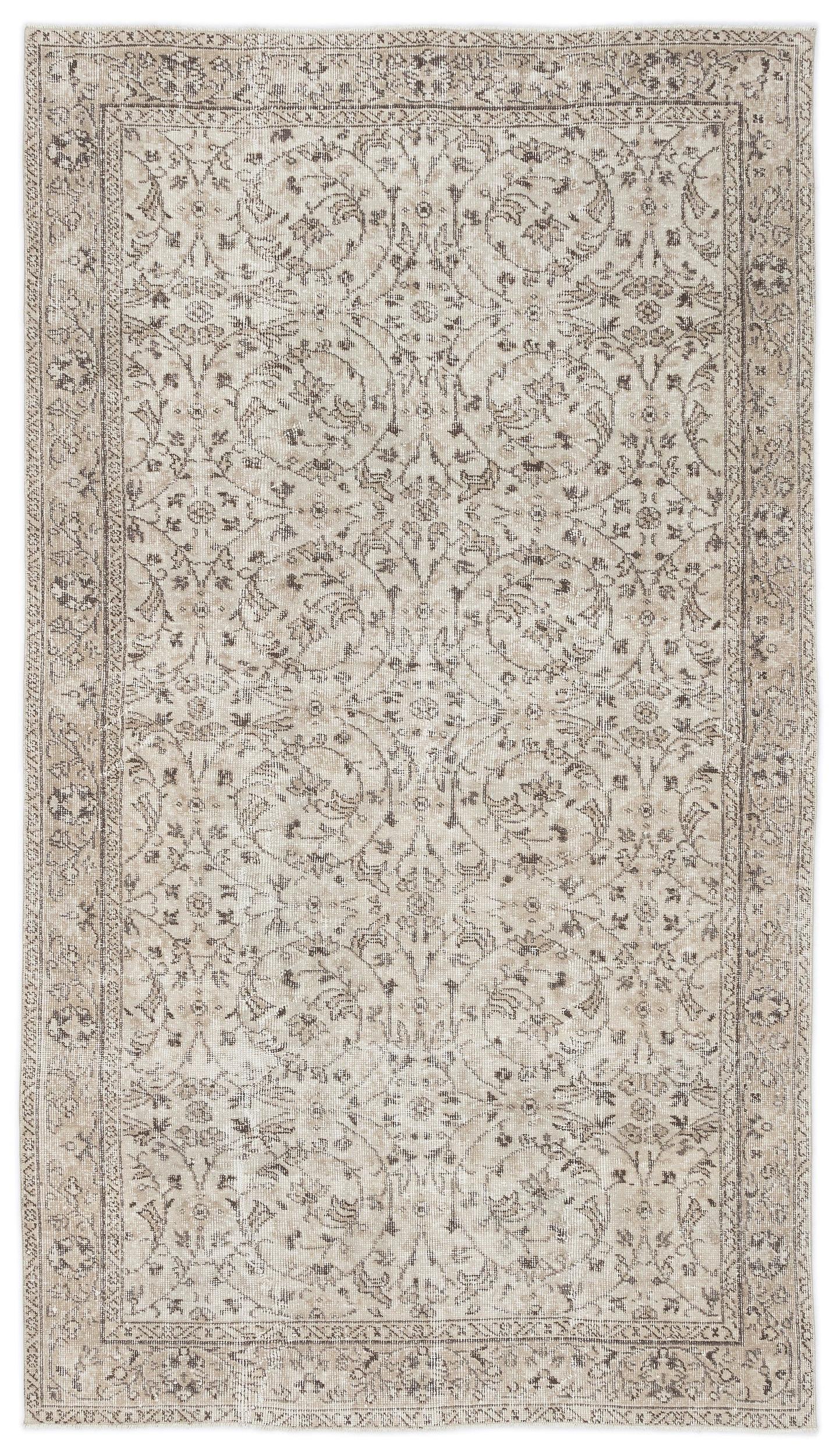 Bioda - Vintage Floral Rug - 4'11 X 8'7