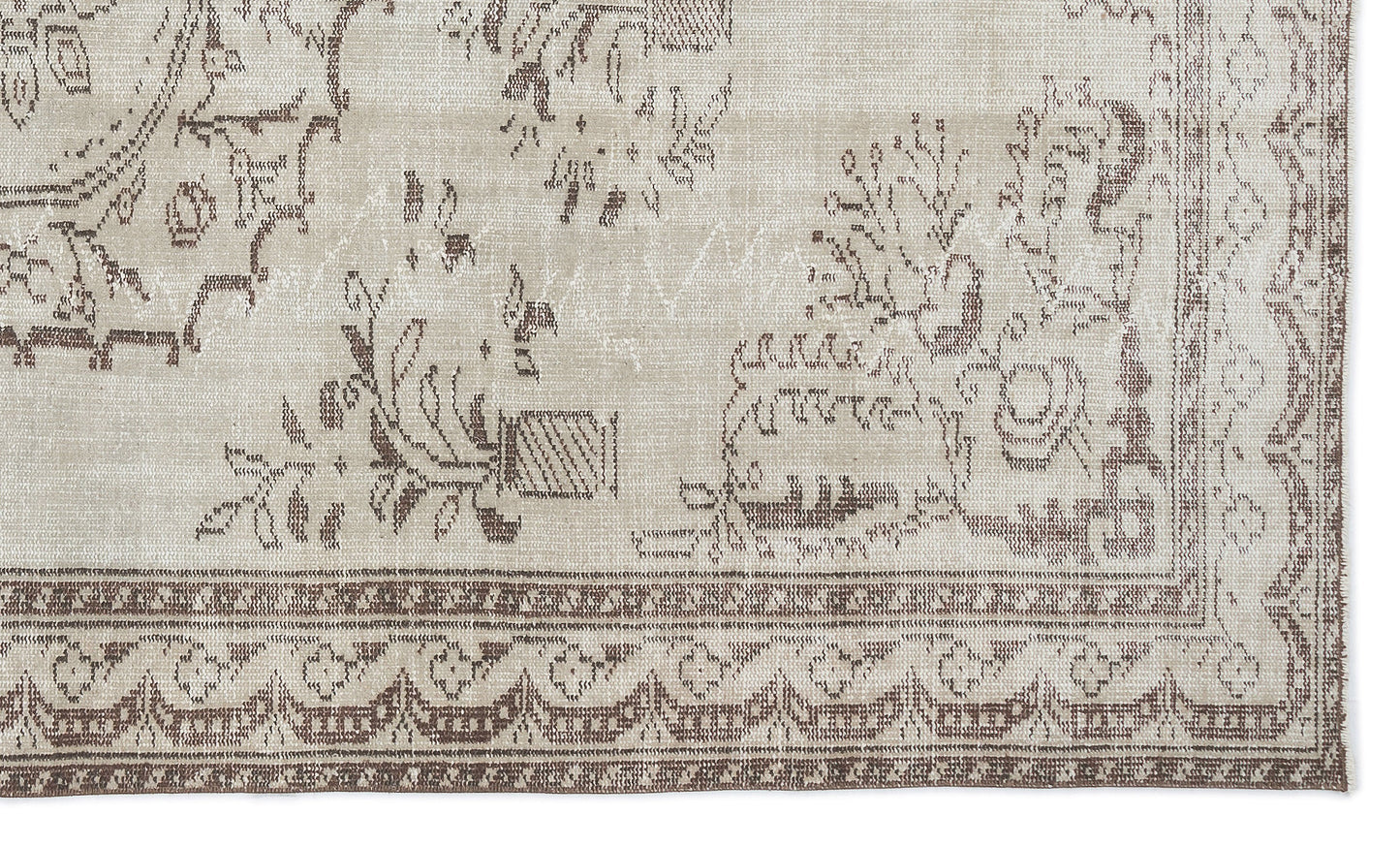 Rafuda - Vintage Medallion Rug - 5'11 X 9'9