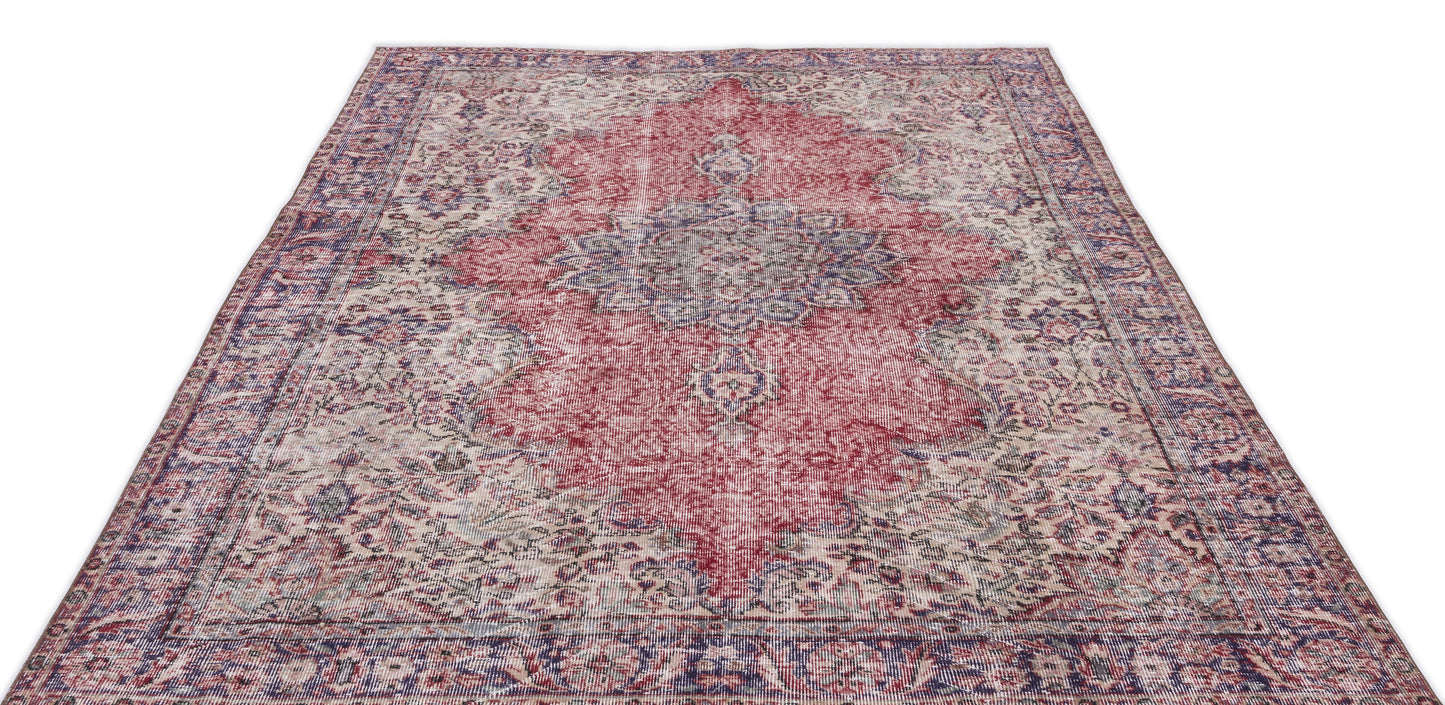 Shosa - Vintage Medallion Rug - 6'4 X 8'10