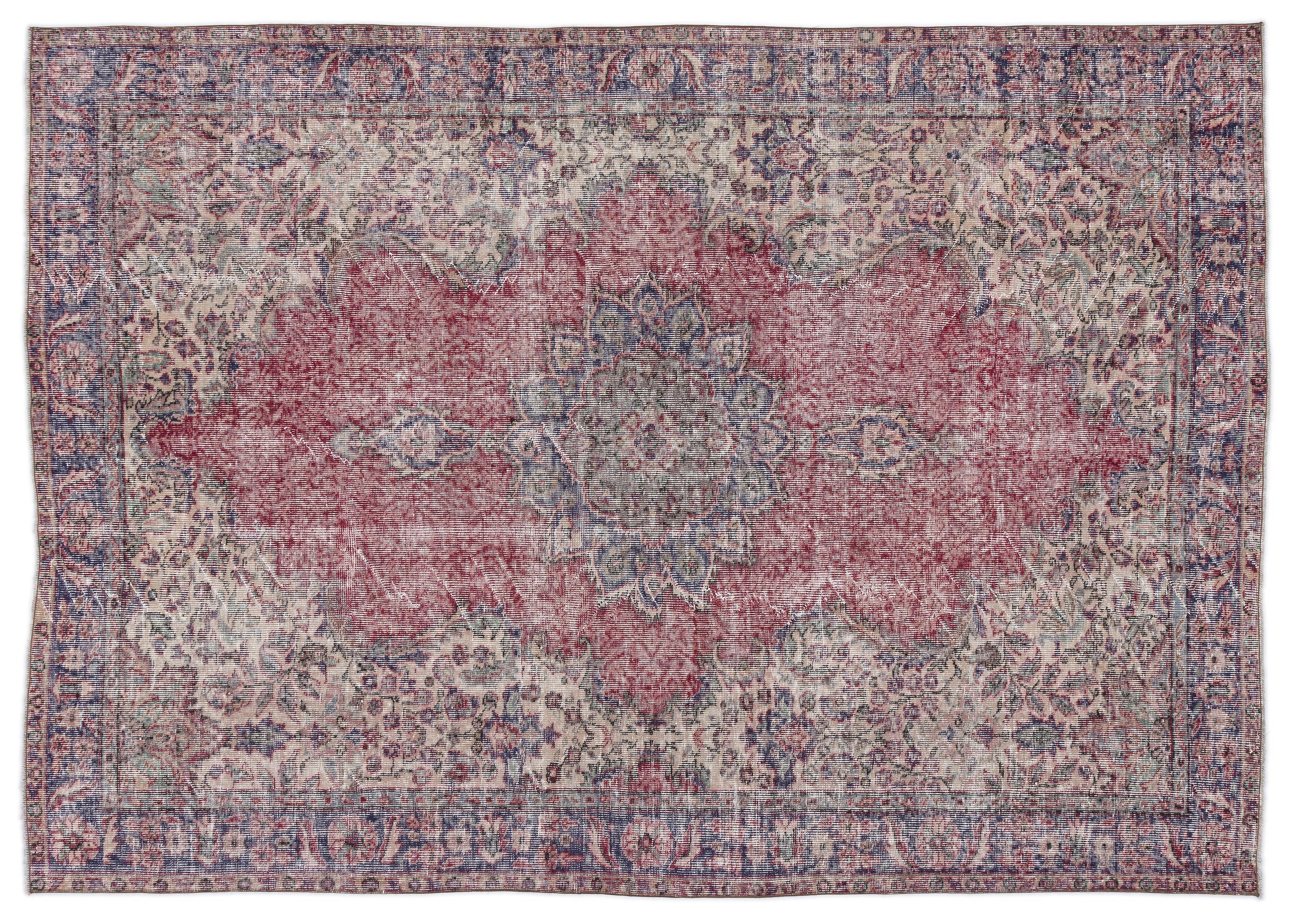 Shosa - Vintage Medallion Rug - 6'4 X 8'10