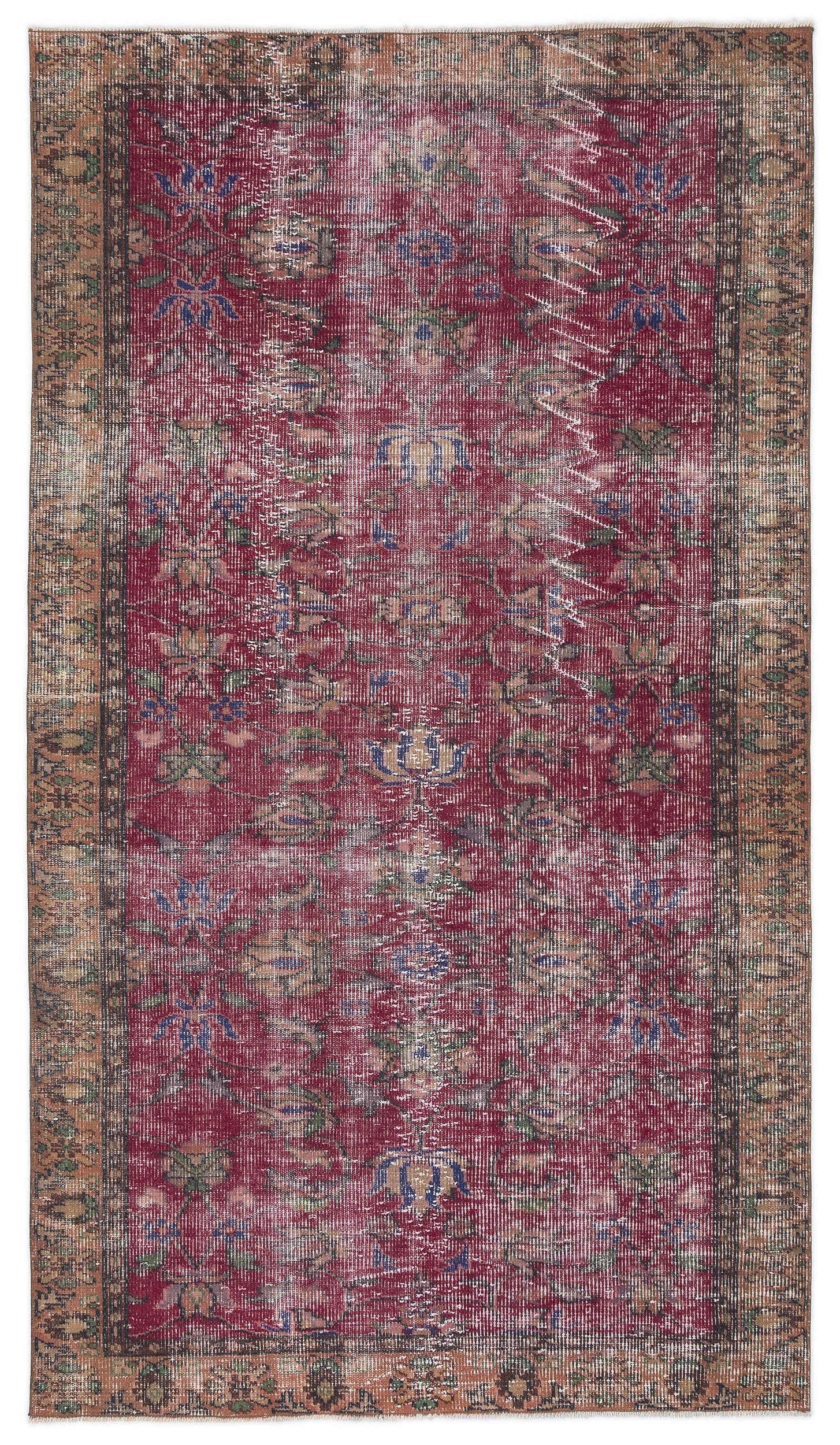 Bluveex - Vintage Floral Rug - 4'11 X 8'6