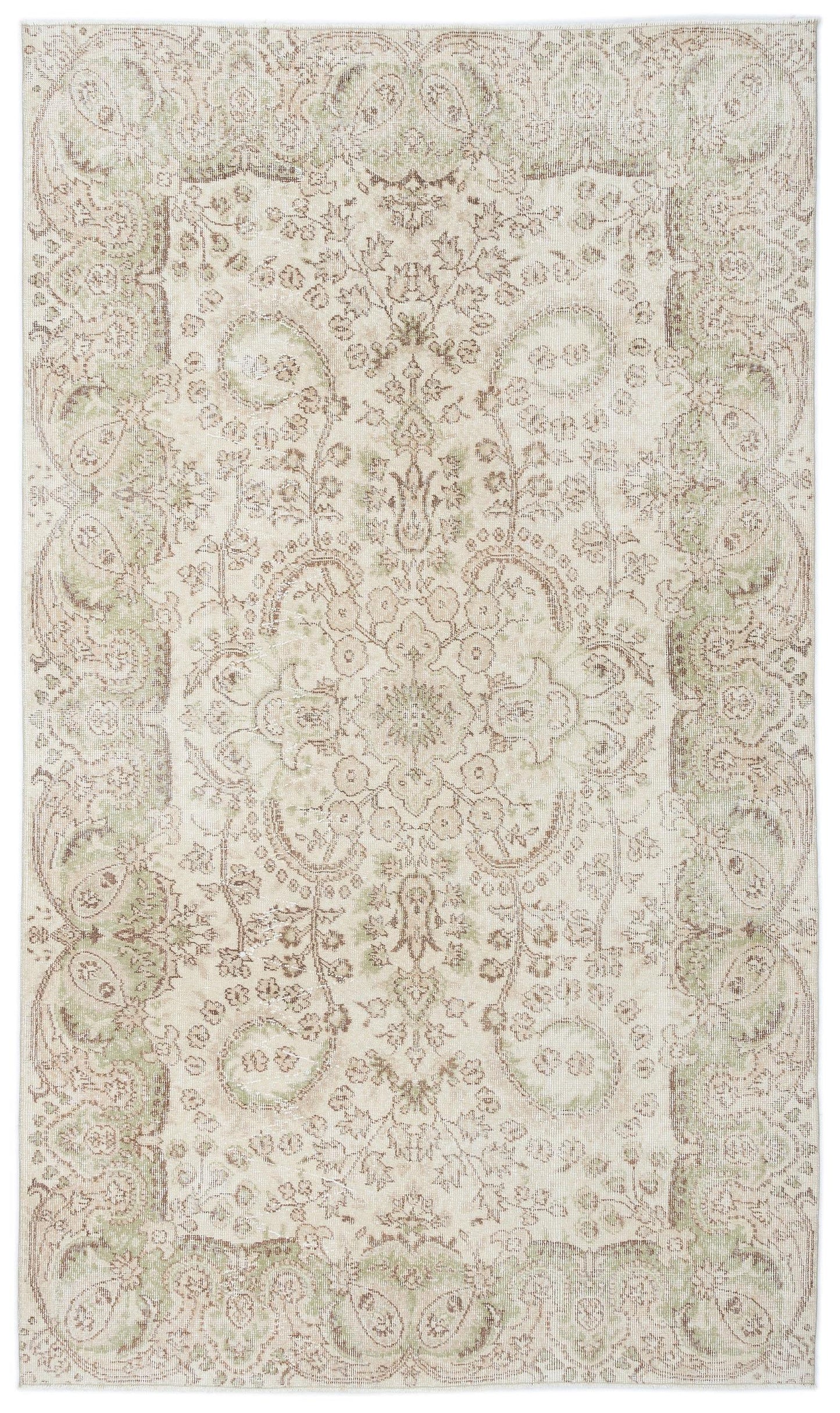 Dreya - Vintage Medallion Rug - 5'5 X 9'4