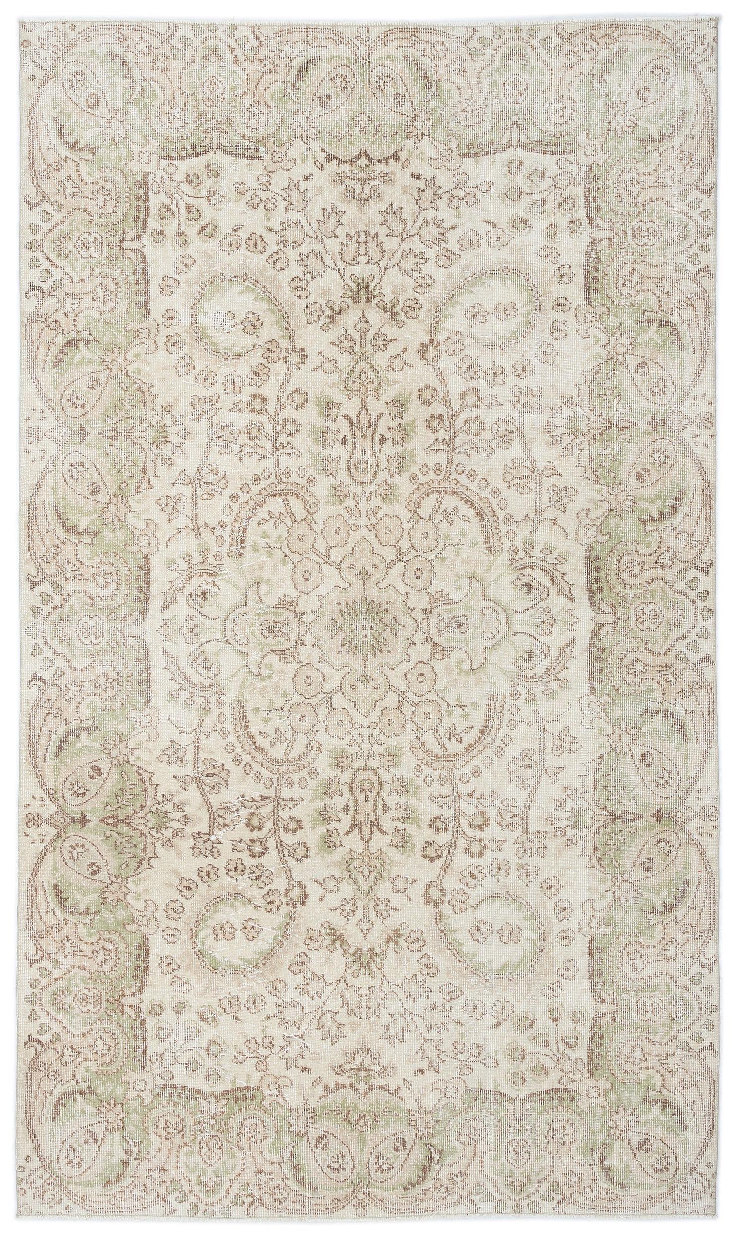 Dreya - Vintage Medallion Rug - 5'5 X 9'4